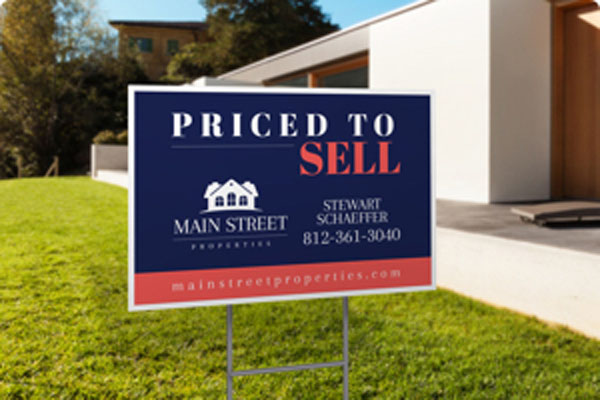 Real Estate Corex Yard Signs Real Estate Corex Yard Signs